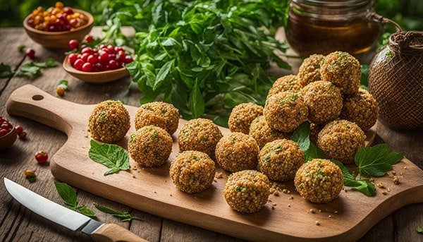 pindakaas quinoa balletjes recept