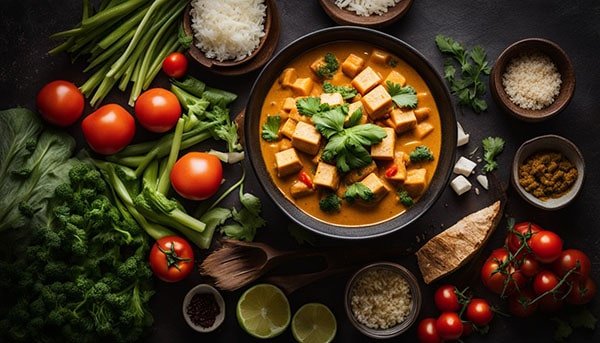 tofu curry recept